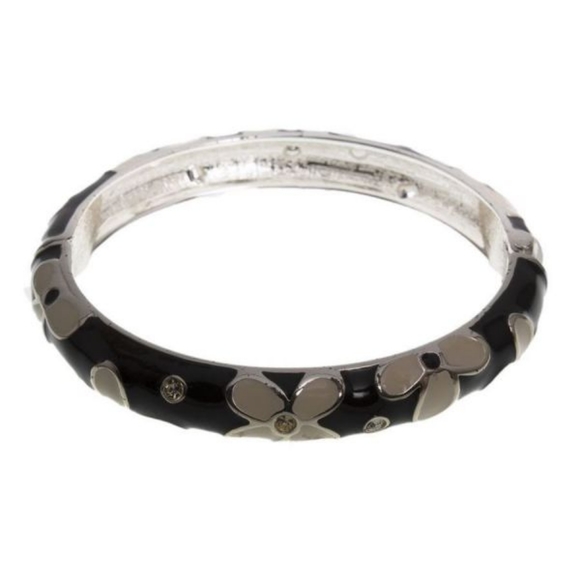 Nueva Moda Accessories - BRACELET METALLIC SILVER BLACK WHITE. New.